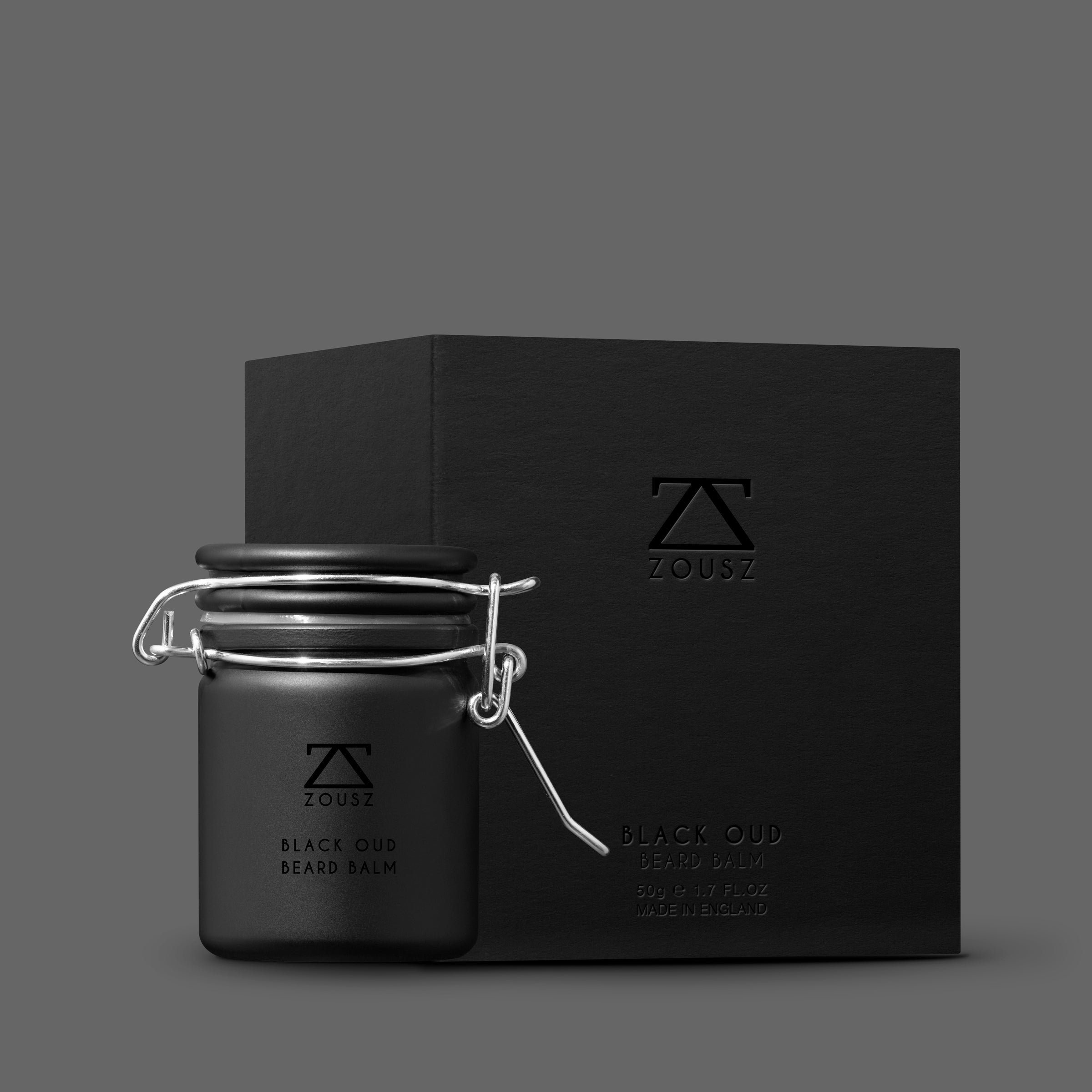 Black Oud Beard Balm | Medium Hold Oud Beard Balm | ZOUSZ