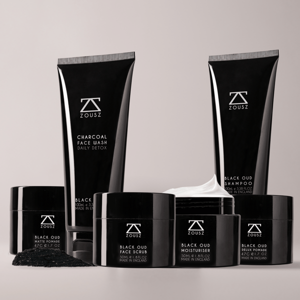 Black Oud Men's Face & Hair Care Set