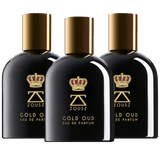 Gold Oud Perfume Bundle 3x