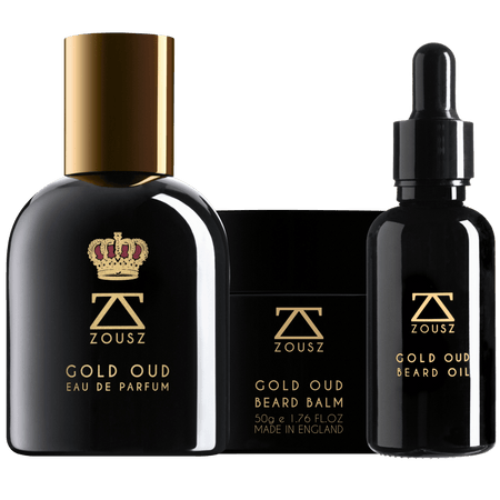 Gold Oud Men's Grooming Set - For Beard Growth & Conditioning – ZOUSZ