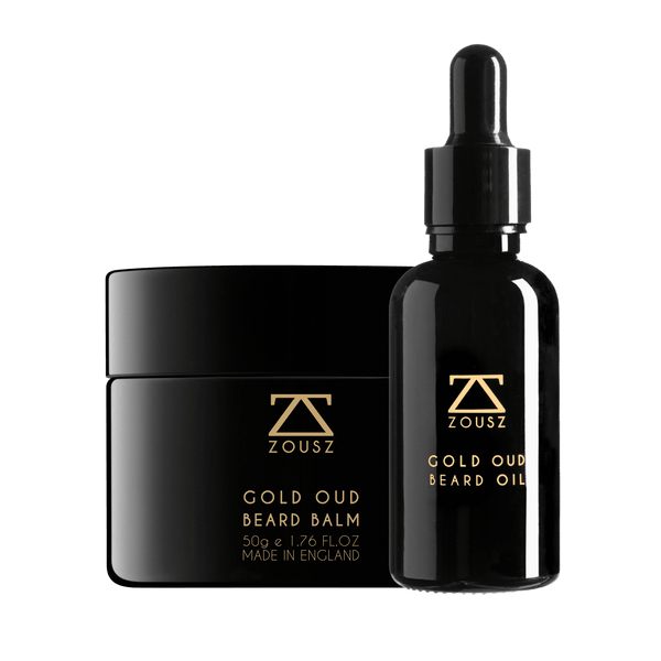 Gold Oud Beard Set