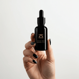Gold Oud Beard Oil dropper — luxury beard oil with argan and Vitamin E