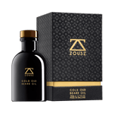 Gold Oud Beard Oil gift set — luxury British men's grooming gift