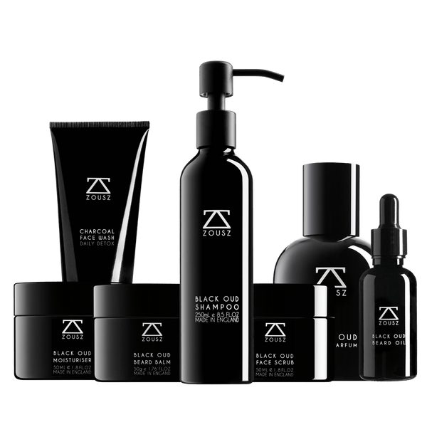 Best Men's Grooming Gift Set UK: Men's Black Oud Gift Set For Him