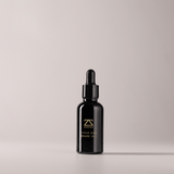 ZOUSZ Gold Oud Beard Oil — luxury men's beard oil in matte black bottle