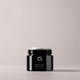 ZOUSZ Black Oud Beard Balm — luxury men's beard balm in matte black jar