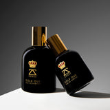 ZOUSZ Gold Oud Eau de Parfum gift box — luxury men's perfume packaging