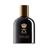 ZOUSZ Gold Oud Eau de Parfum — luxury men's oud fragrance bottle